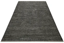 Esprit Kelim Teppich Grau Schwarz aus Jute & Wolle