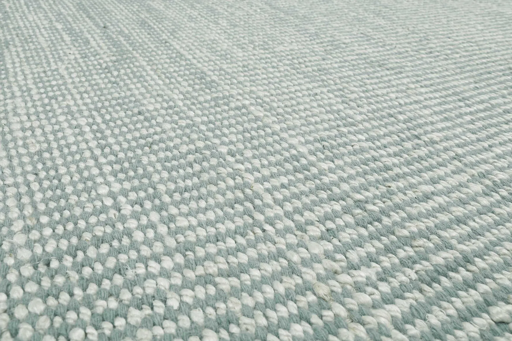 Esprit Kelim Teppich Mintgrün Beige aus Jute & Wolle "Gobi"