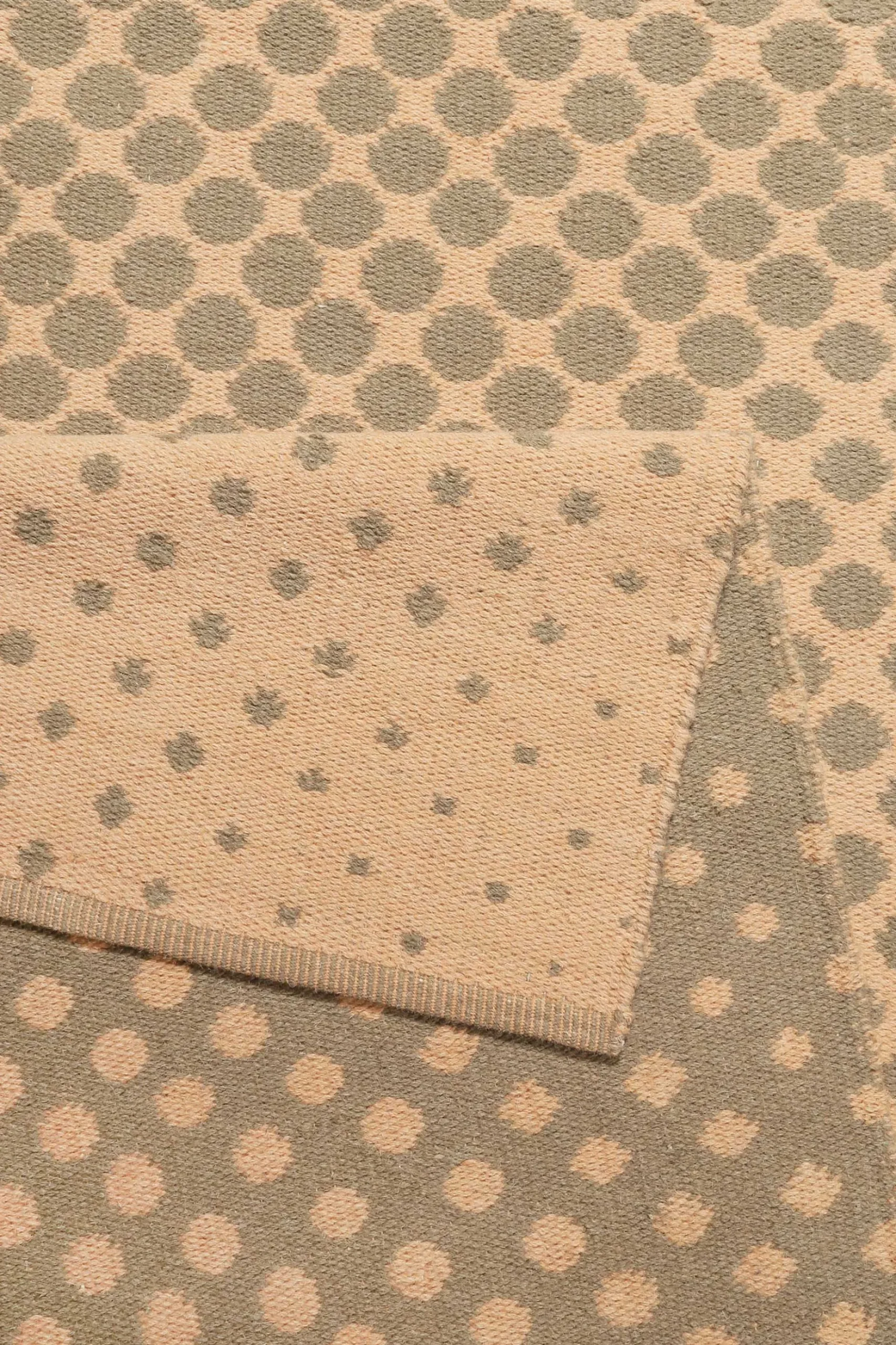 Esprit Kelim Teppich Orange aus Wolle "VEL Kelim"