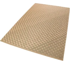 Esprit Kelim Teppich Orange aus Wolle