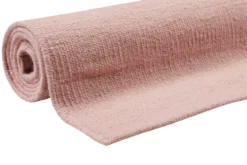 Esprit Kelim Teppich Rosa aus Wolle