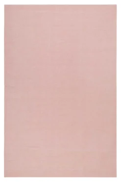 Esprit Kelim Teppich Rosa aus Wolle