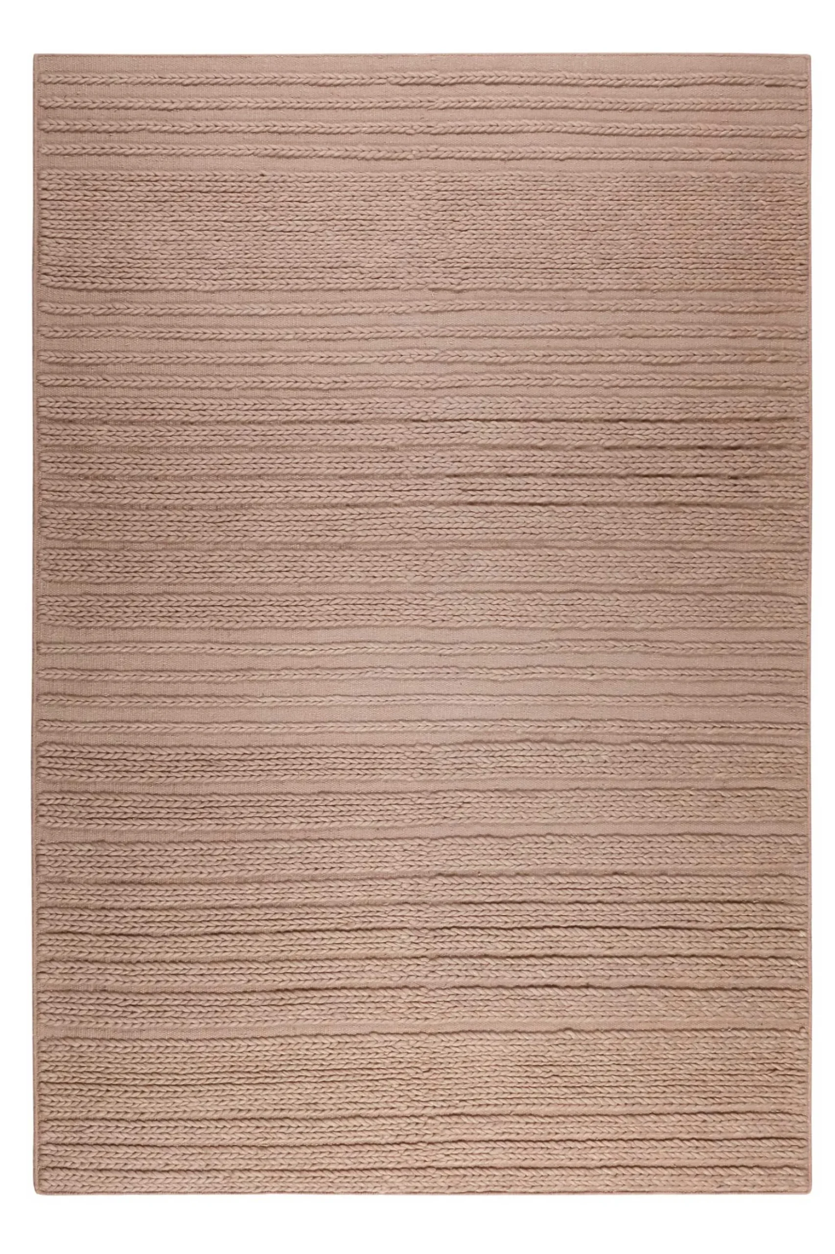 Esprit Kelim Teppich Rosa aus Wolle "Aurelia"