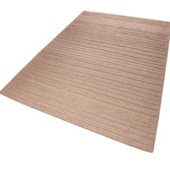 Esprit Kelim Teppich Rosa aus Wolle