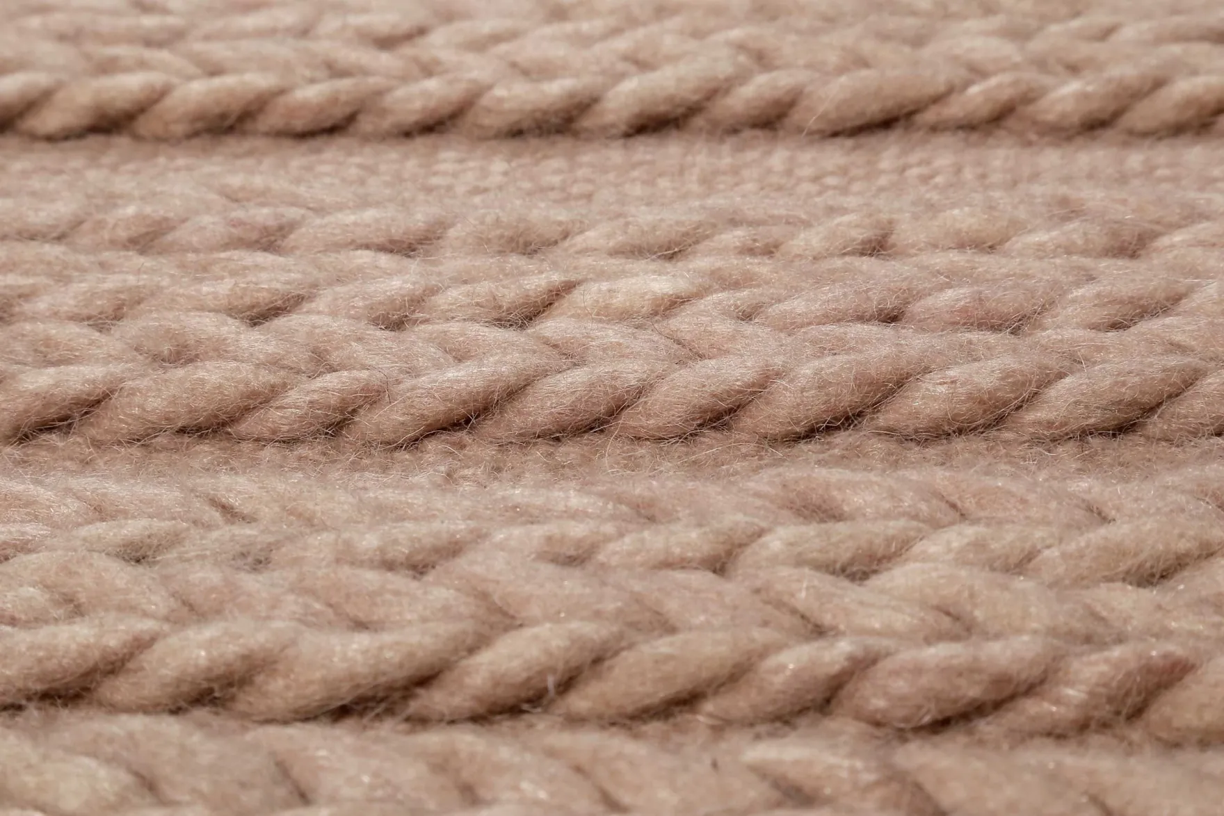 Esprit Kelim Teppich Rosa aus Wolle "Aurelia"