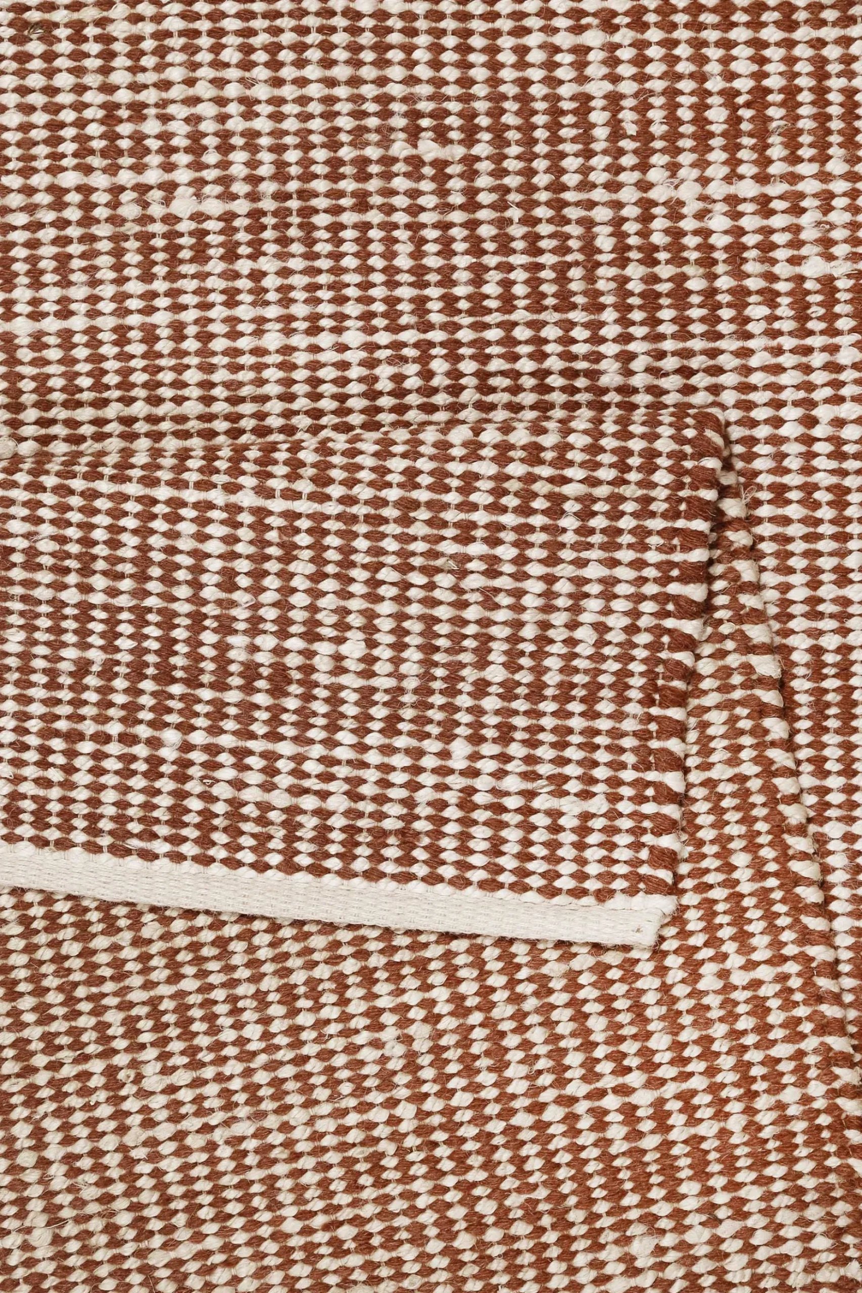 Esprit Kelim Teppich Rotbraun Beige aus Jute & Wolle "Gobi"