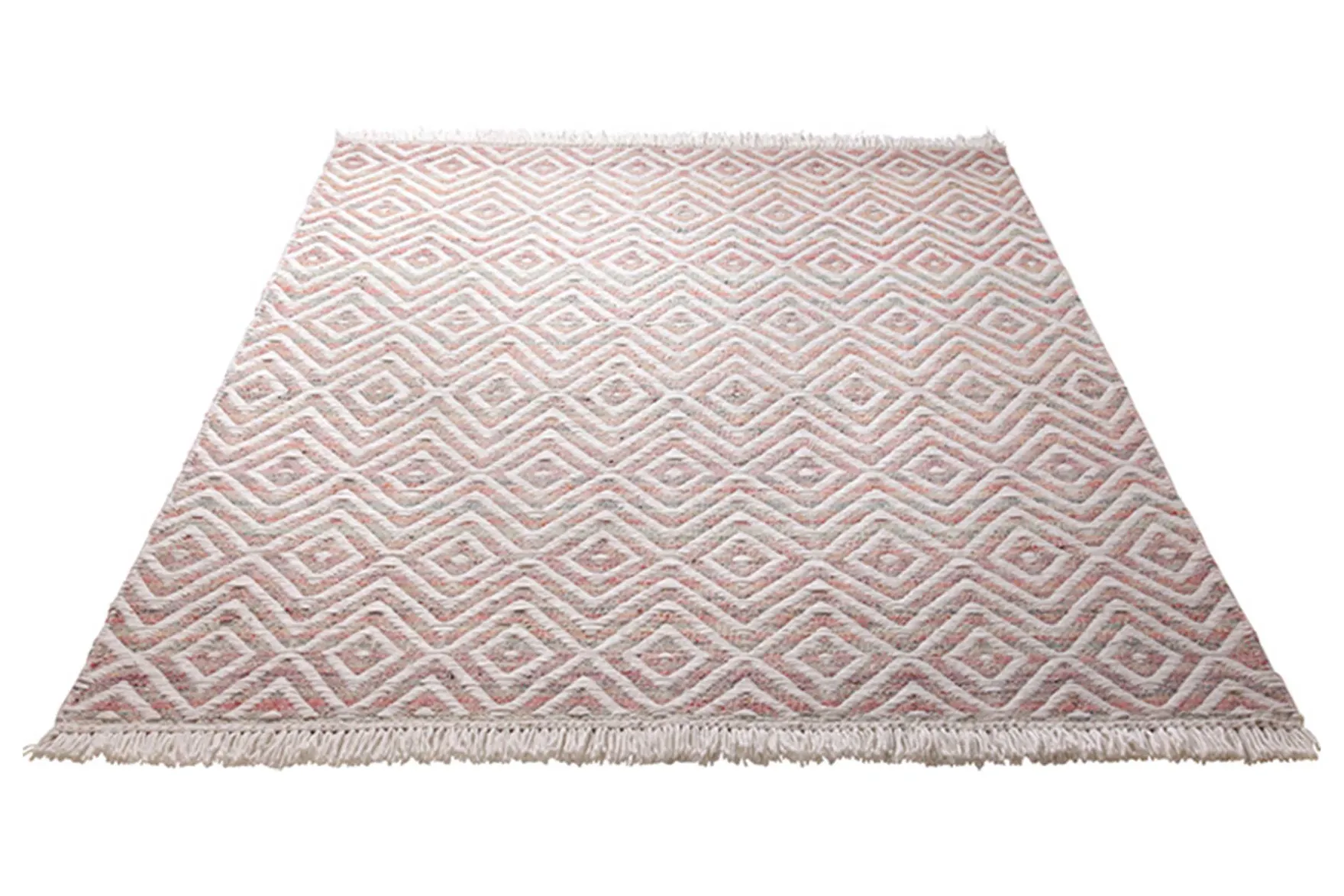 Esprit Kelim Teppich rot "Vector"
