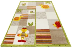 Esprit Kinderteppich Beige Bunt