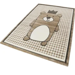 Esprit Kinderteppich Beige Braun "Henry"