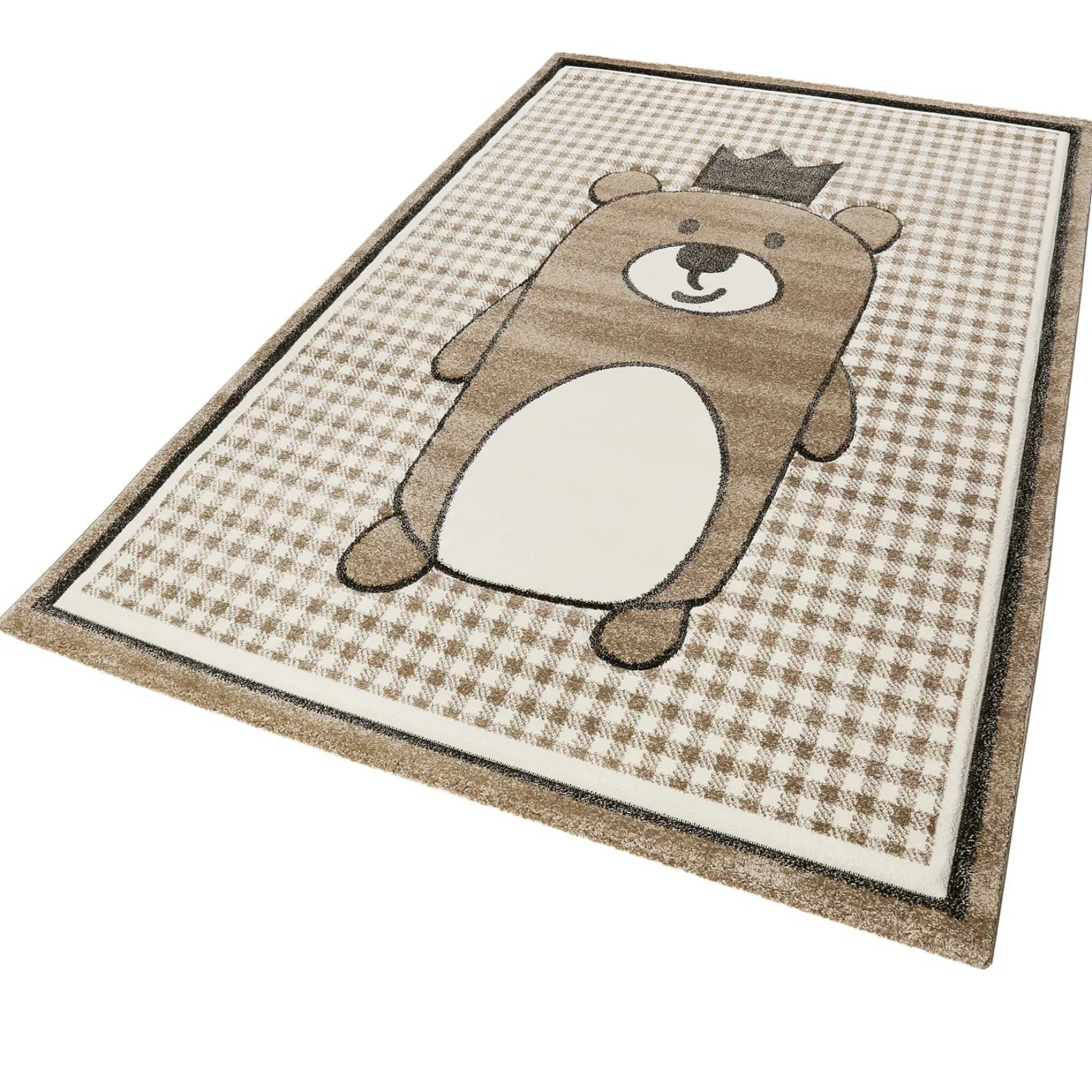 Esprit Kinderteppich Beige Braun "Henry"