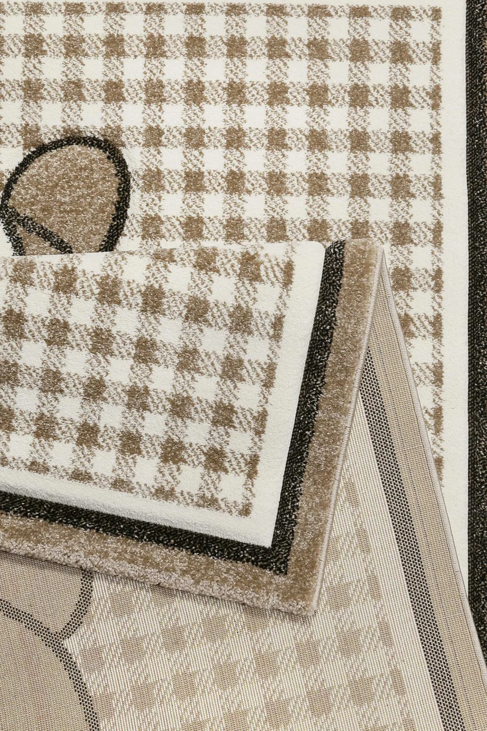 Esprit Kinderteppich Beige Braun "Henry"