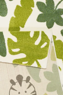 Esprit Kinderteppich Beige Grün "E-Safari"