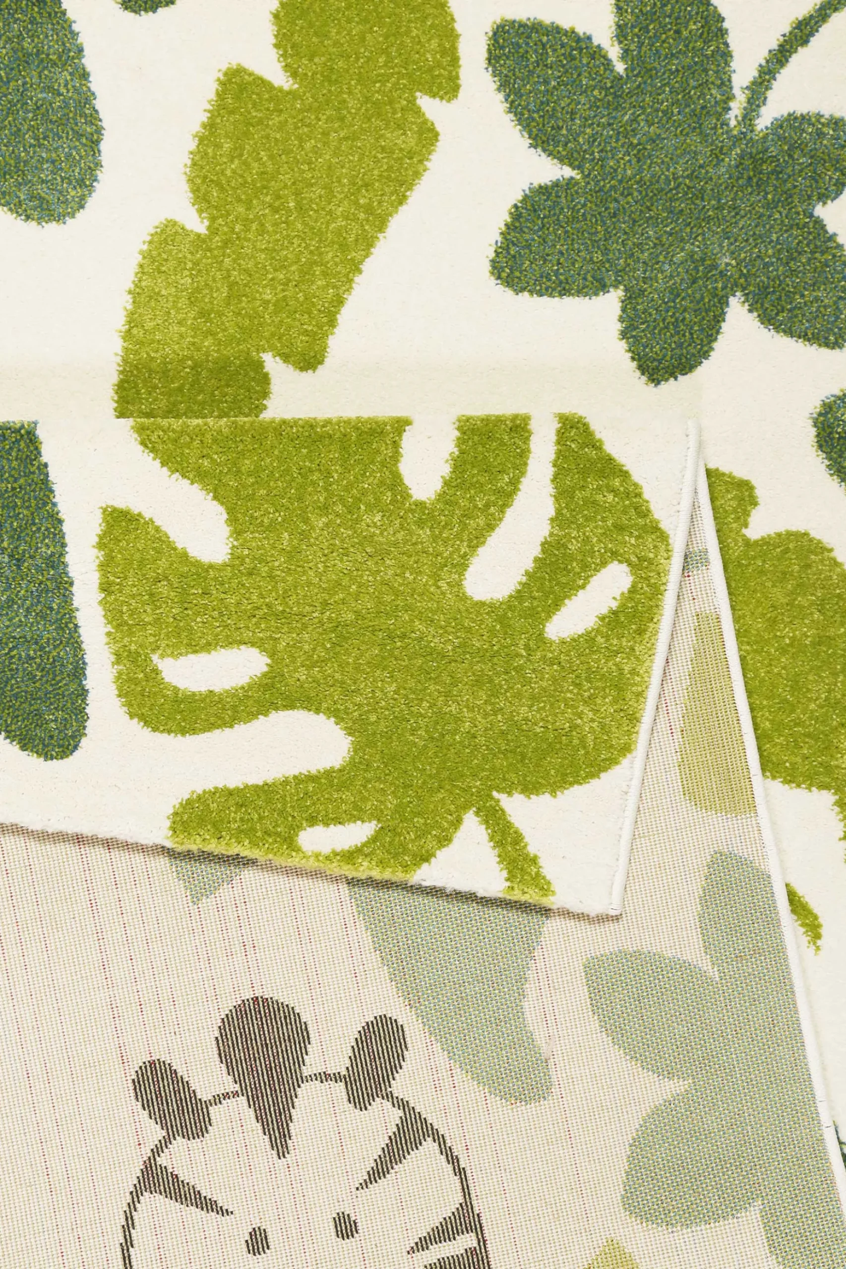 Esprit Kinderteppich Beige Grün "E-Safari"