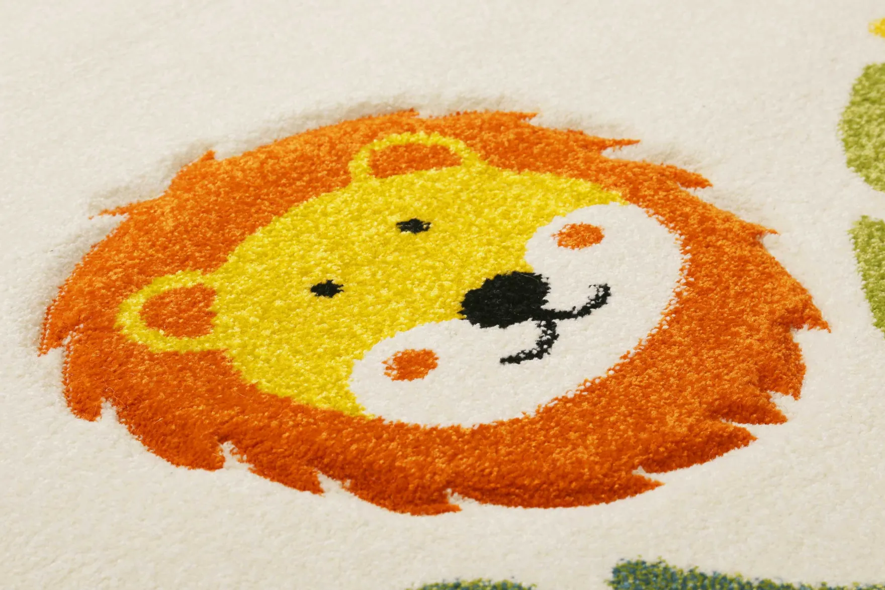 Esprit Kinderteppich Beige Grün "E-Safari"