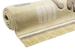 Esprit Kinderteppich Beige Gelb meliert 