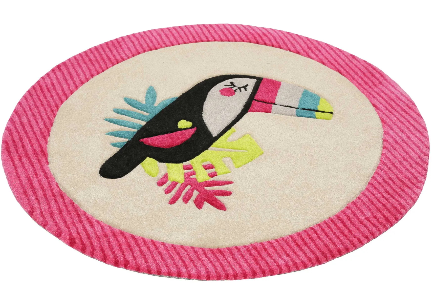 Esprit Kinderteppich Beige Pink "E-Toucan"