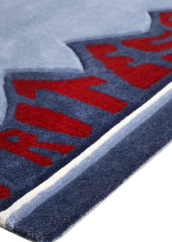 Esprit Kinderteppich Blau Grau 