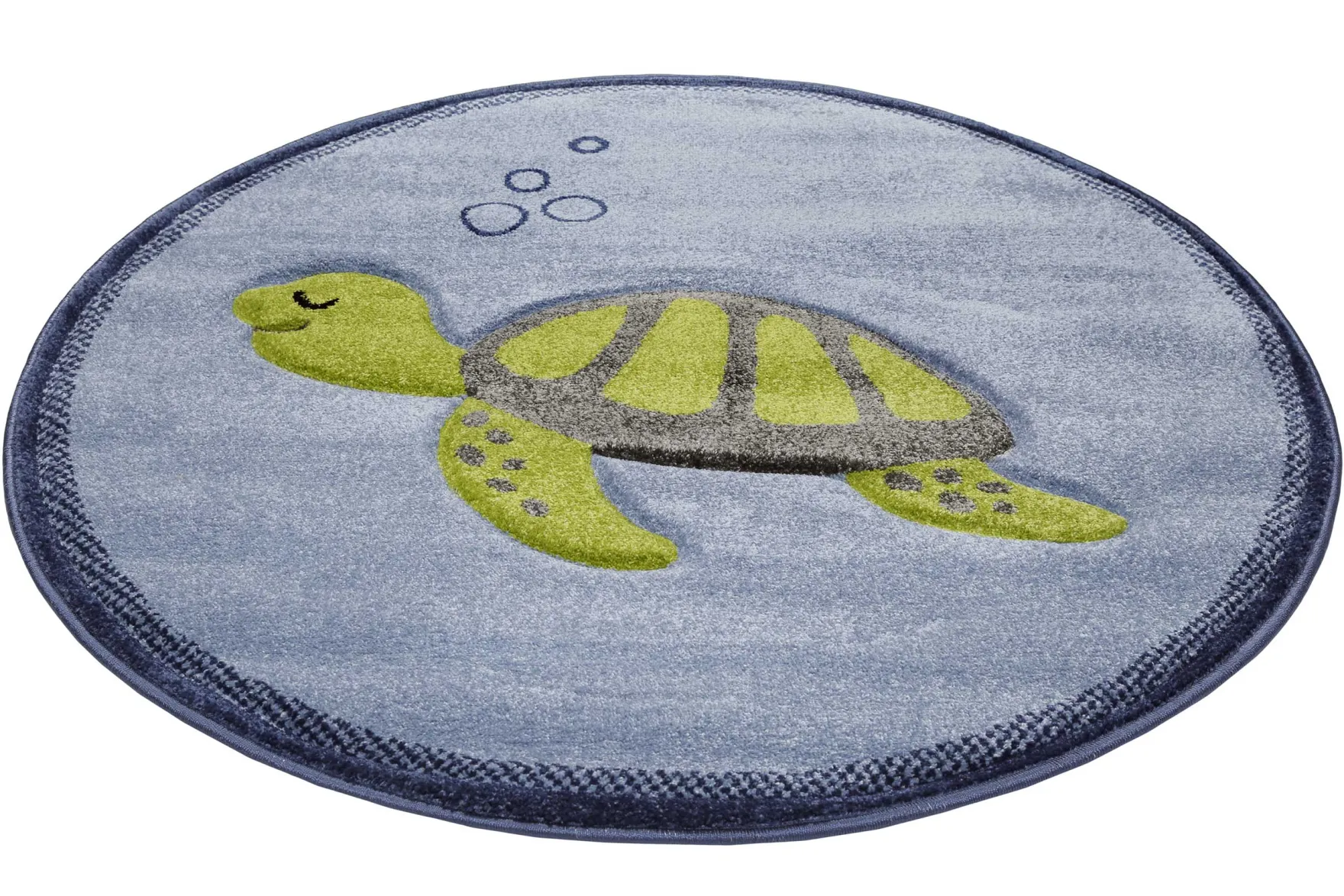 Esprit Kinderteppich Blau "TURTLE"
