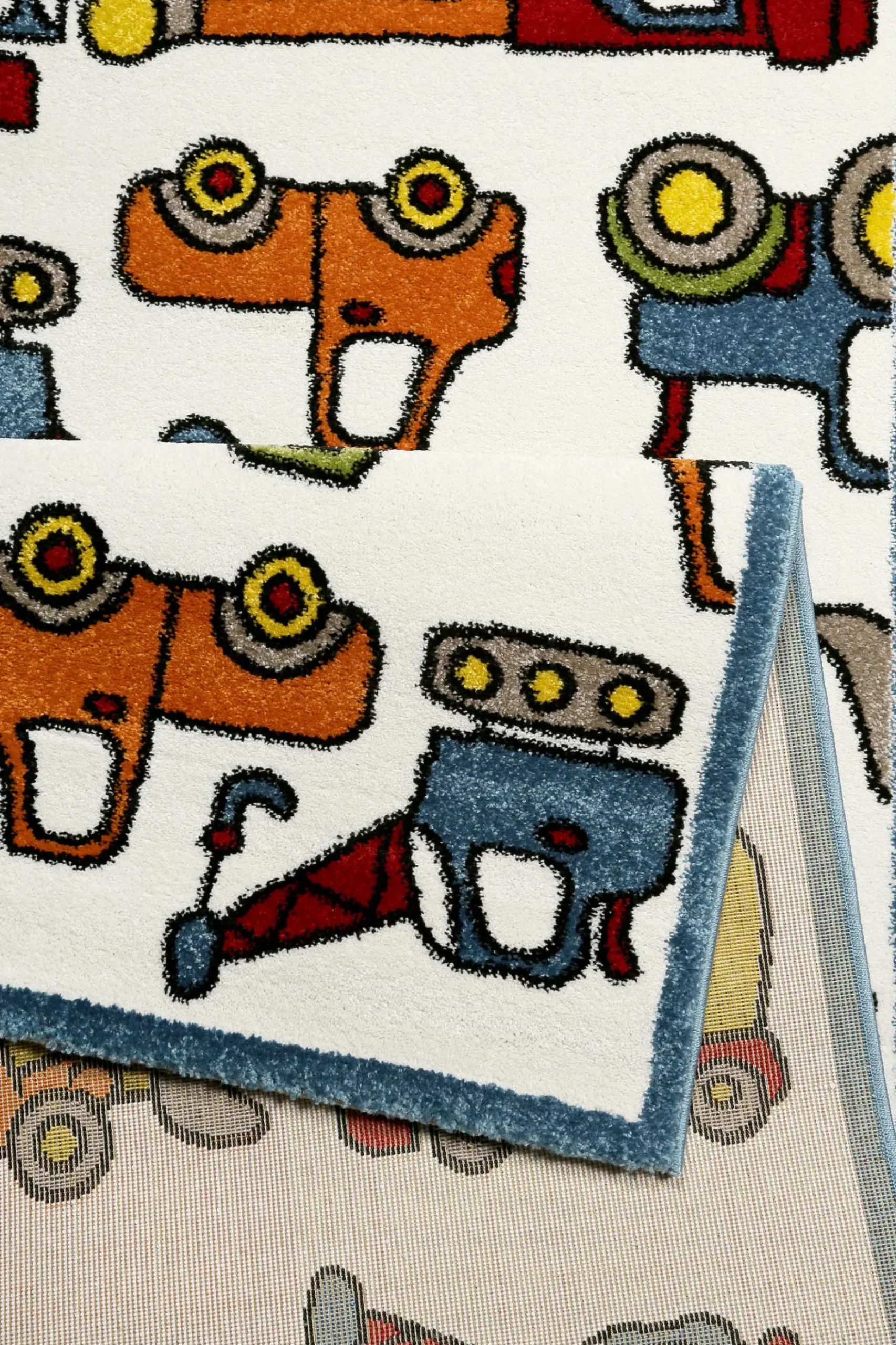 Esprit Kinderteppich Bunt "Vehicles"