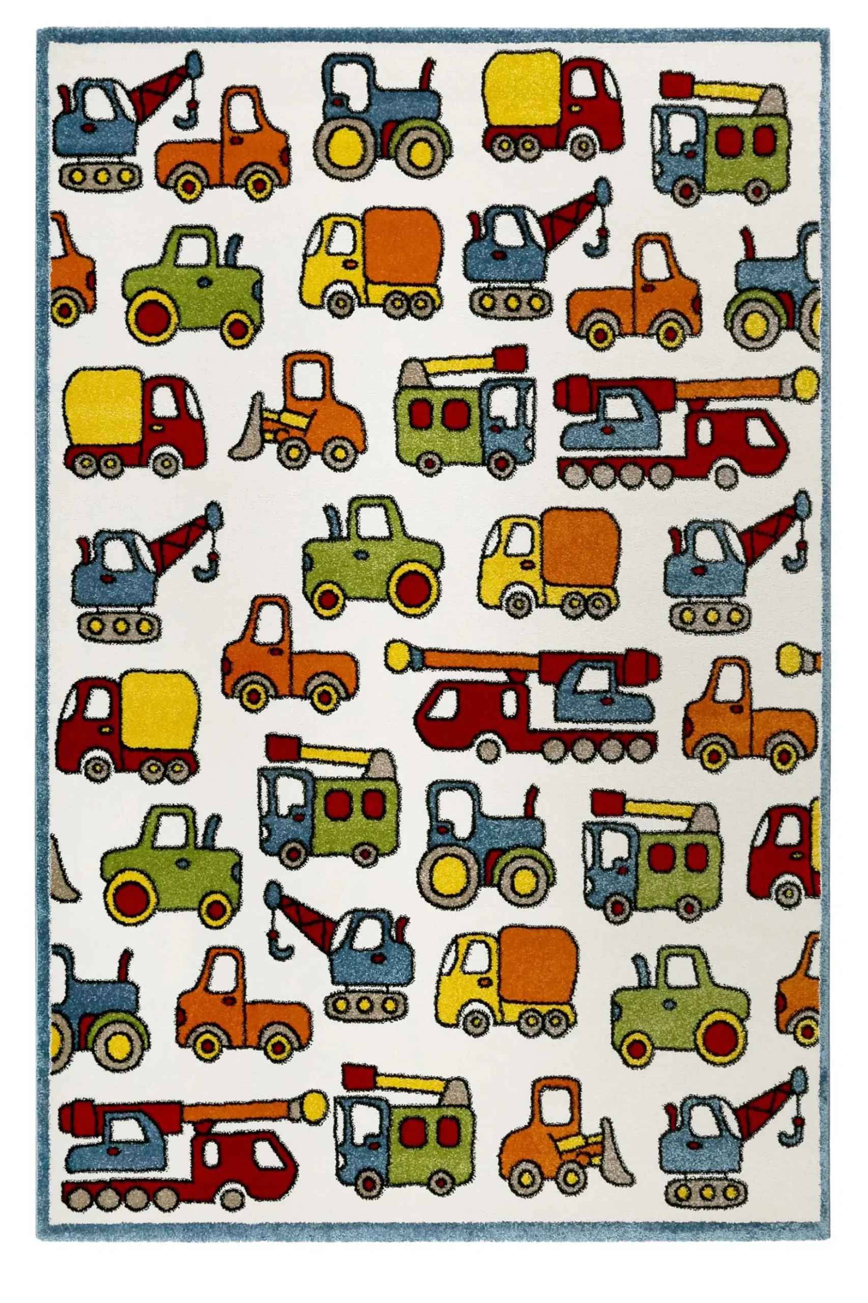 Esprit Kinderteppich Bunt "Vehicles"