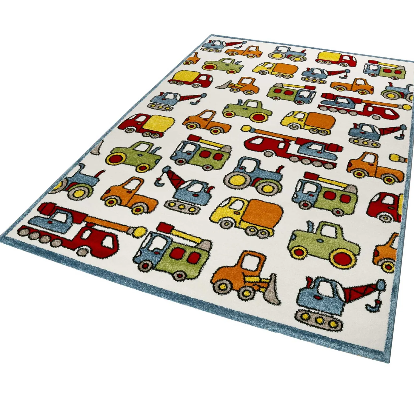 Esprit Kinderteppich Bunt "Vehicles"