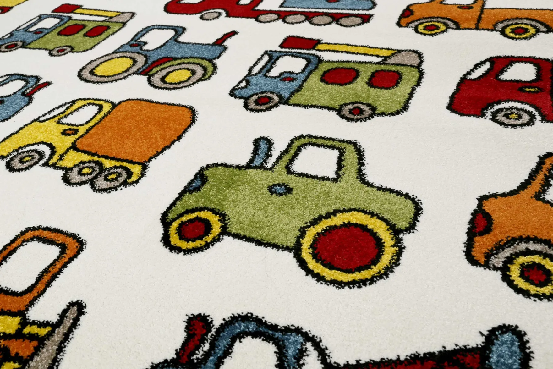 Esprit Kinderteppich Bunt "Vehicles"