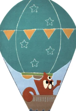 Esprit Kinderteppich Türkis Blau "Balloon"