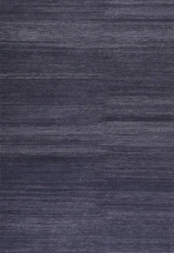 Esprit Kurzflor Teppich Anthrazit aus Baumwolle