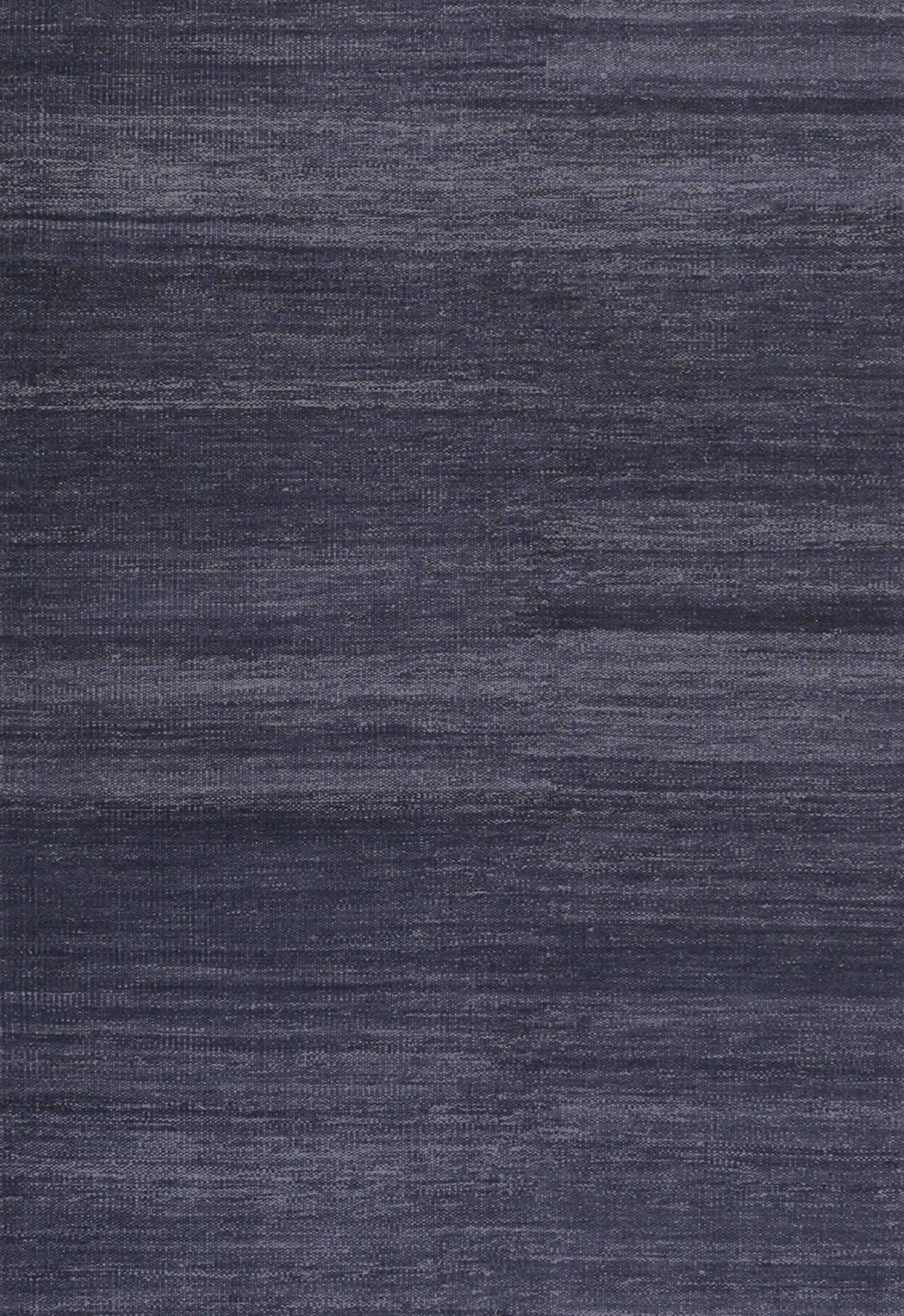 Esprit Kurzflor Teppich Anthrazit aus Baumwolle "Rainbow Kelim"