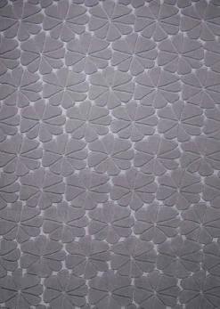 Esprit Kurzflor Teppich aus Wolle "Ficus" grau