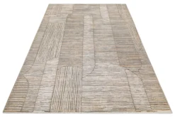 Esprit Kurzflorteppich Beige Grau 