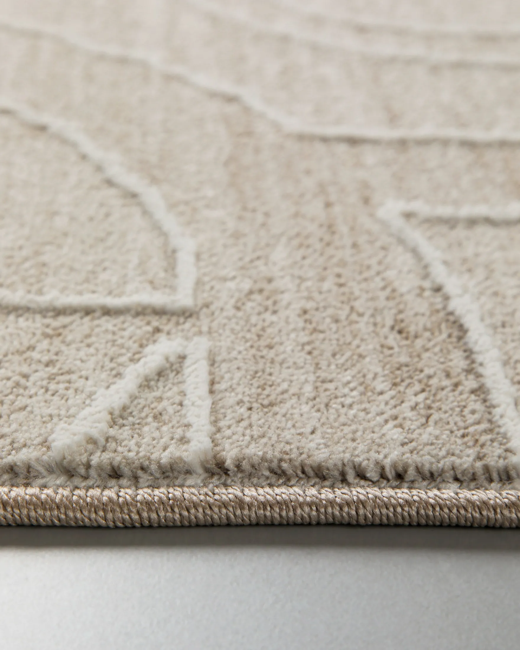 Esprit Kurzflorteppich Beige Multi "Beatle-B"