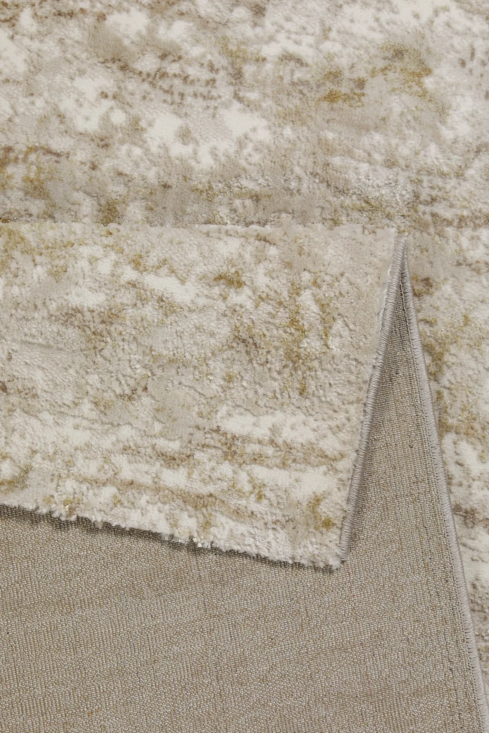 Esprit Kurzflor Teppich Beige Gold "Feel Vintage"