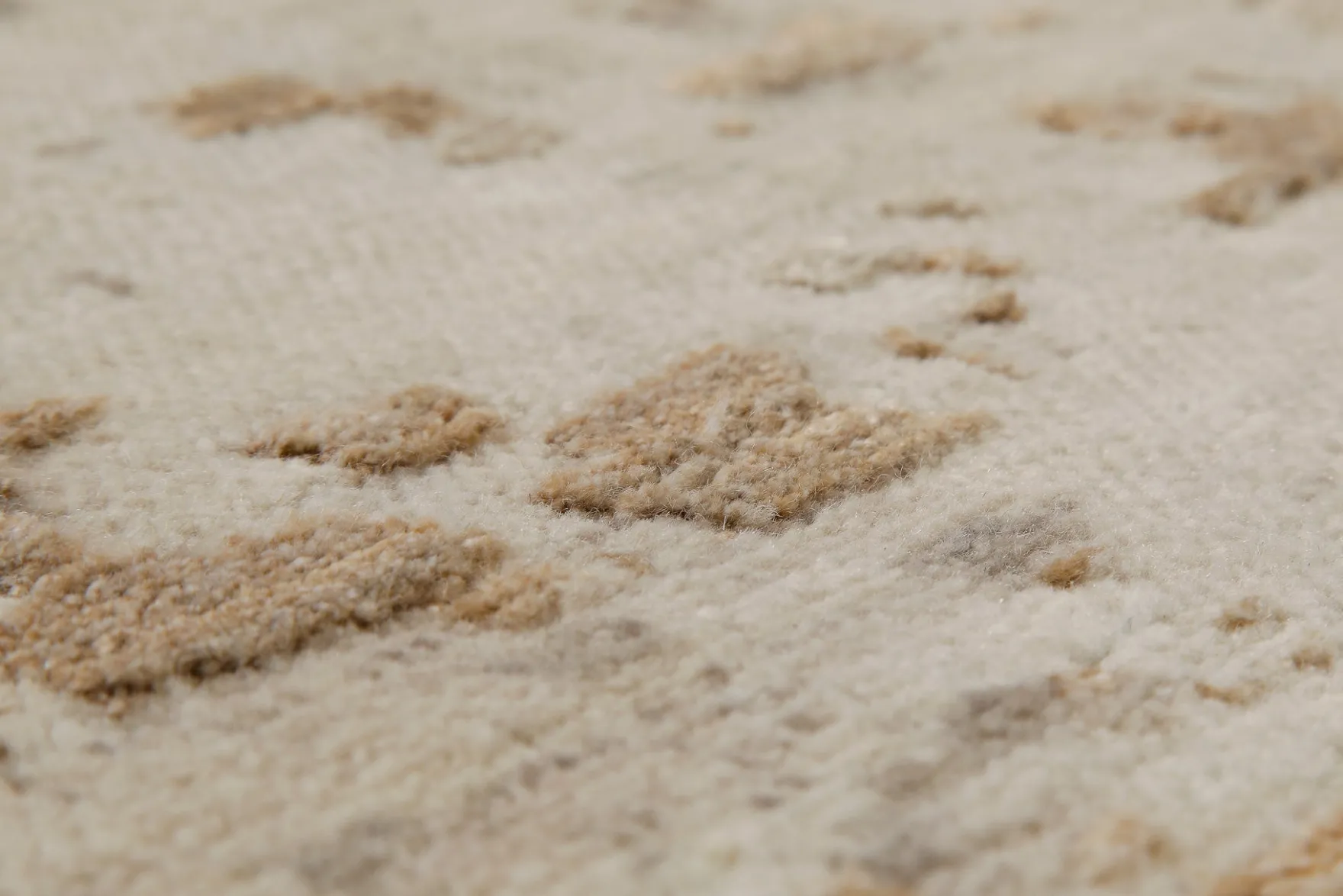 Esprit Kurzflor Teppich Beige aus Wolle "Upper East Side"
