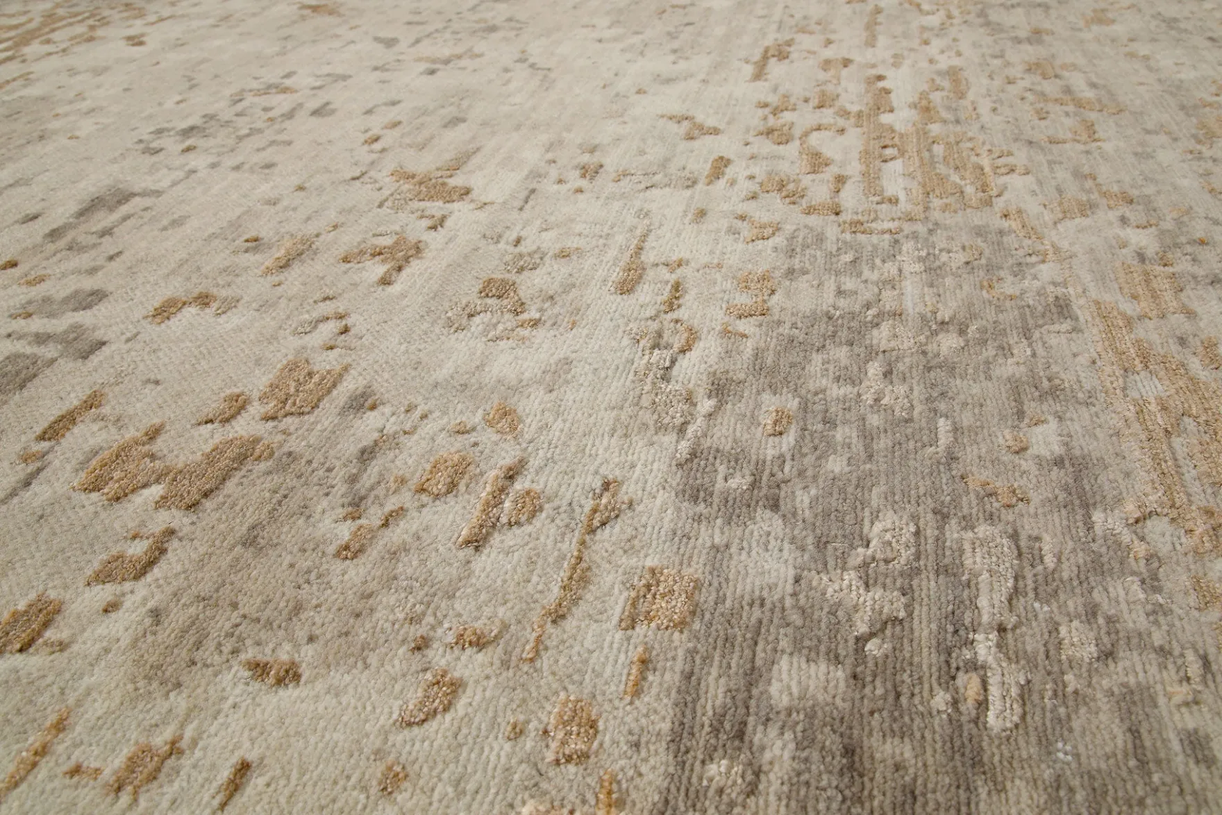 Esprit Kurzflor Teppich Beige aus Wolle "Upper East Side"