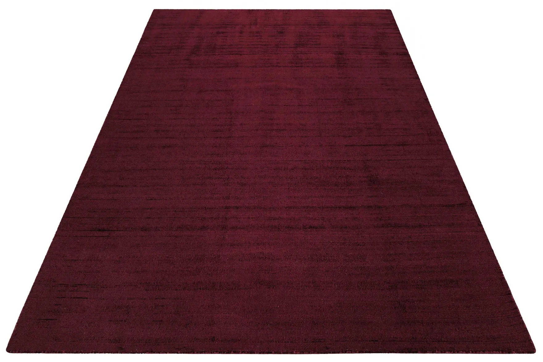 Esprit Kurzflor Teppich Bordeaux Rot "Gil"