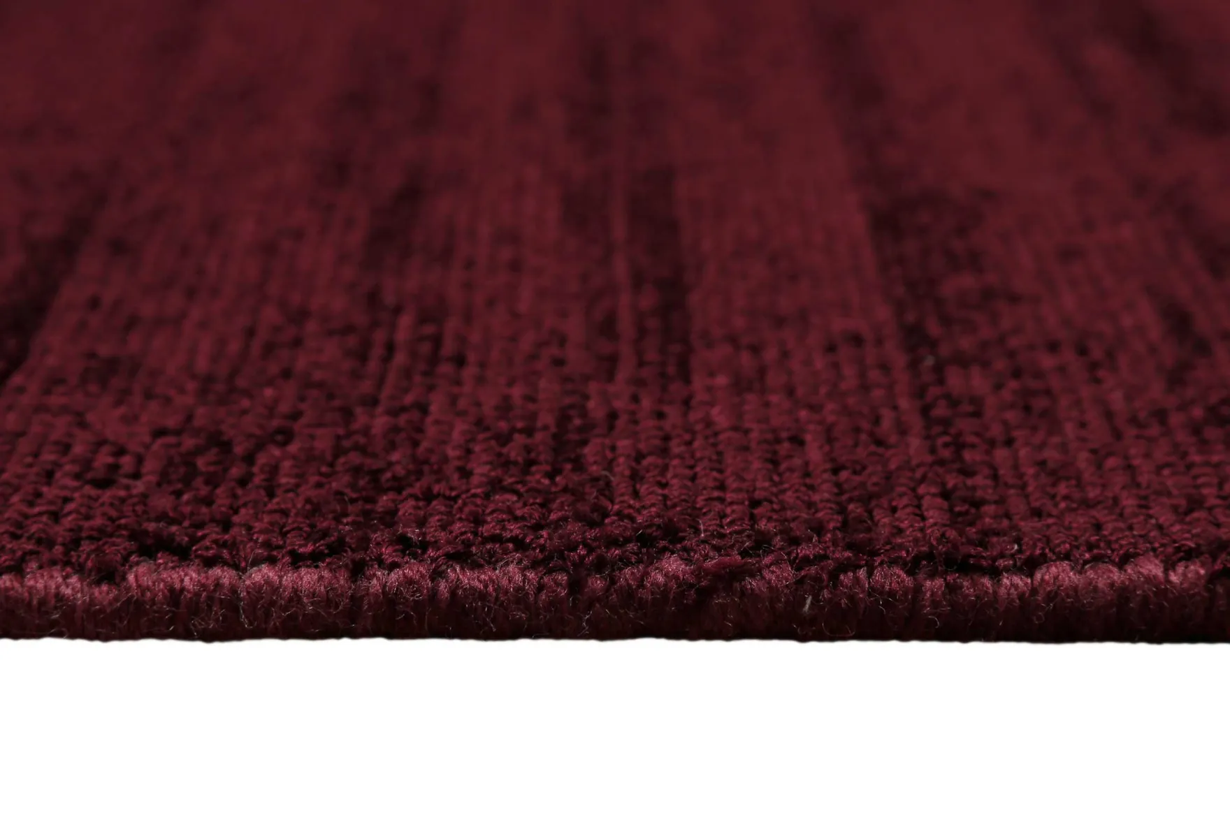 Esprit Kurzflor Teppich Bordeaux Rot "Gil"