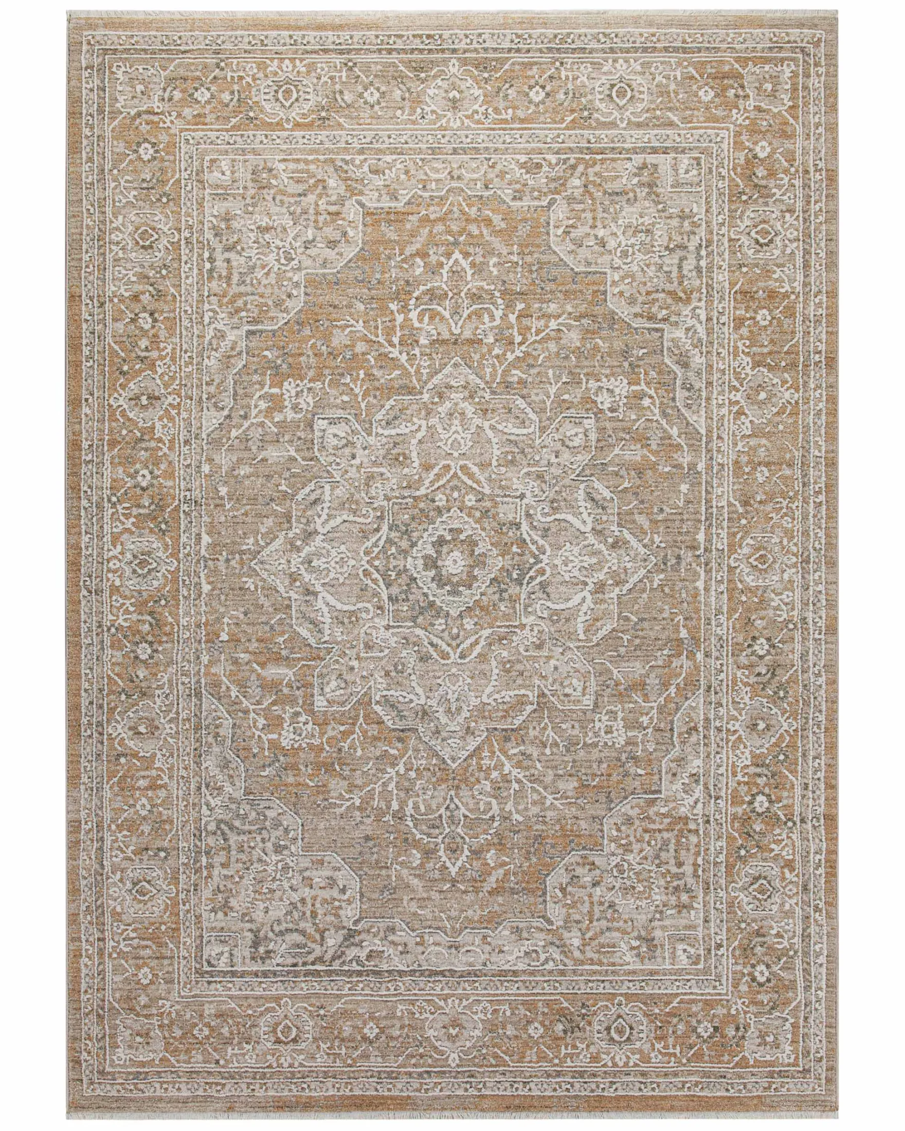 Esprit Kurzflorteppich Braun Beige "Vintage Soul"