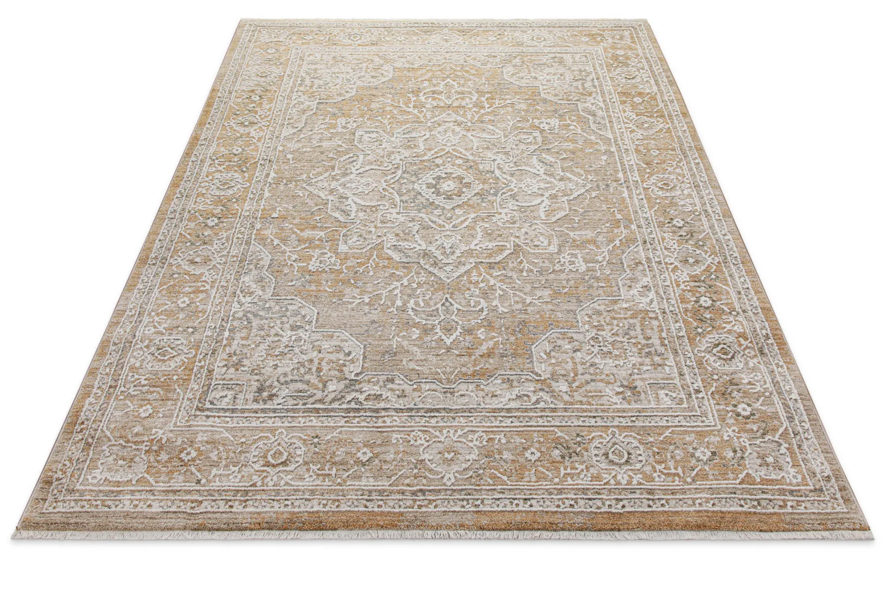 Esprit Kurzflorteppich Braun Beige "Vintage Soul"