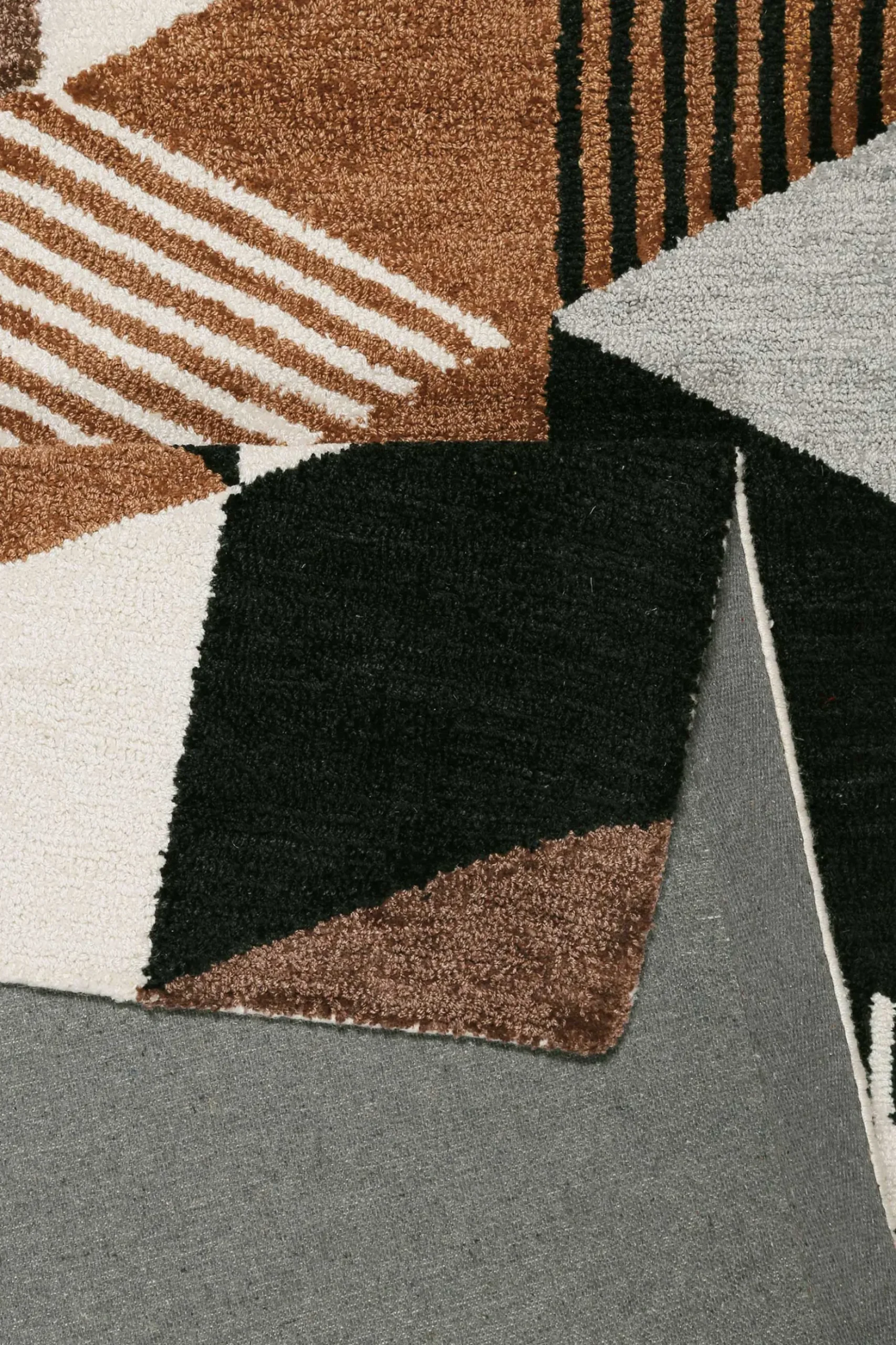 Esprit Kurzflor Teppich Braun "Uptown"