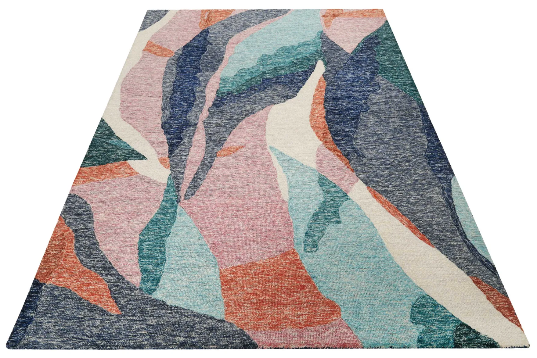 Esprit Kurzflor Teppich Bunt "Hills"