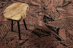 Esprit Kurzflor Teppich Cognac Braun