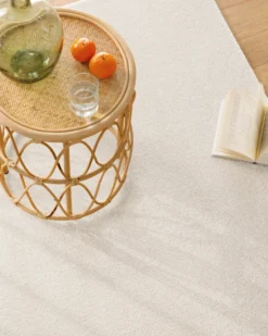 Esprit Kurzflorteppich Creme Weiß