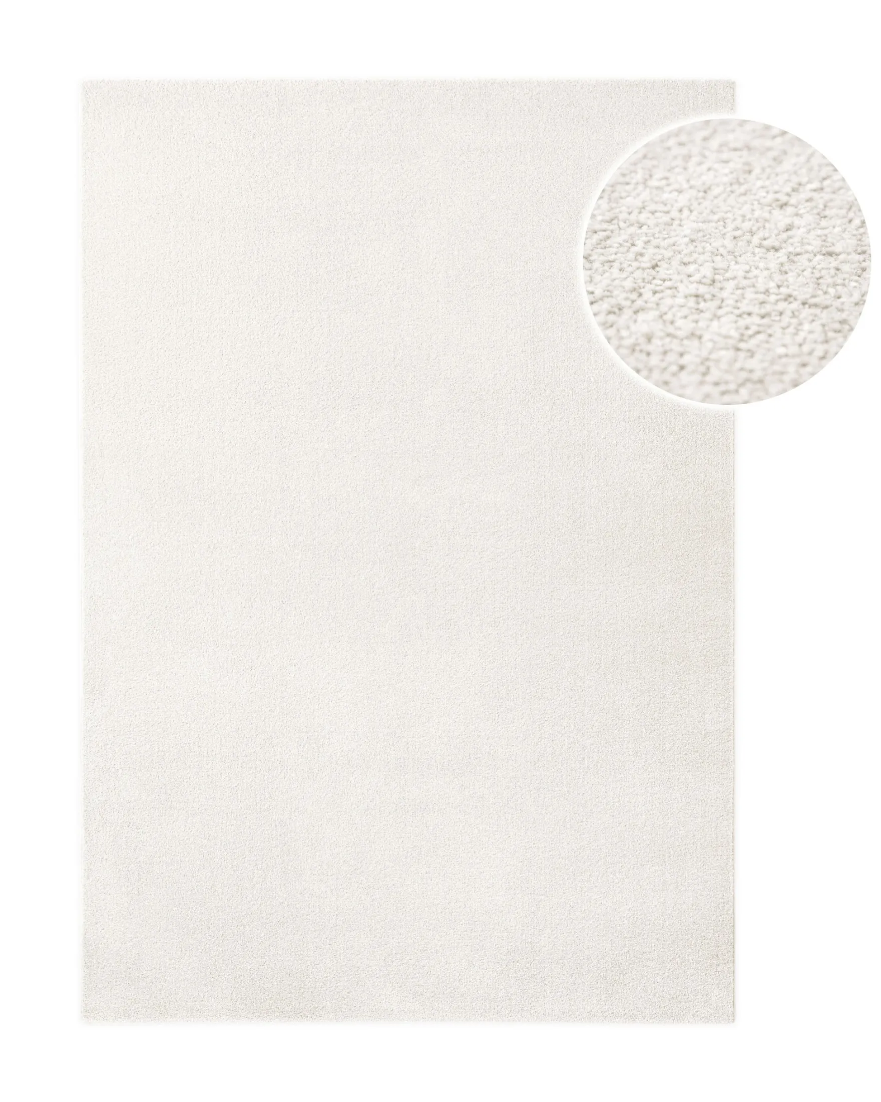 Esprit Kurzflorteppich Creme Weiß "Vegas"