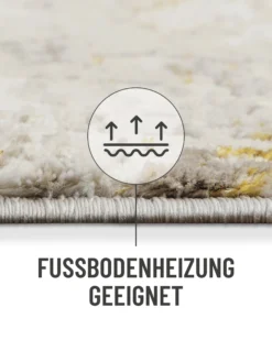 Esprit Kurzflorteppich Creme Gold