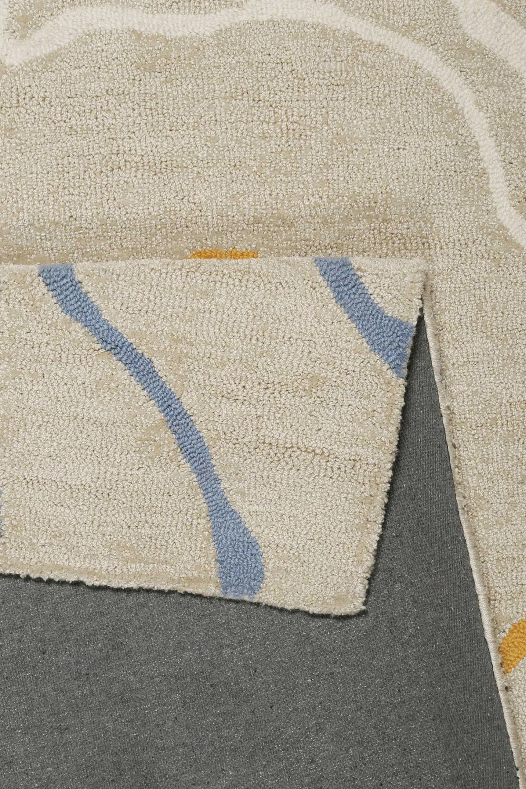 Esprit Kurzflor Teppich Creme Beige "Drive"