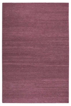 Esprit Kurzflor Teppich Flieder Rot aus Baumwolle "Rainbow Kelim"