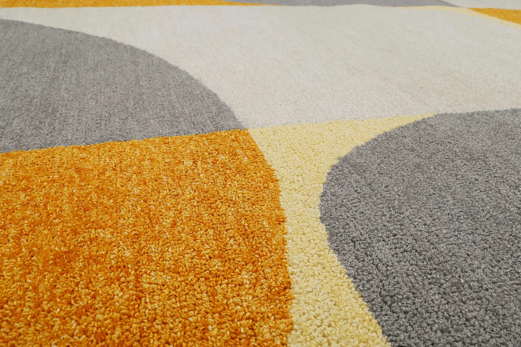 Esprit Kurzflor Teppich Gelb "Backup"