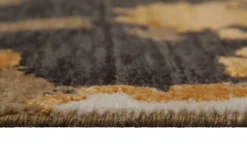 Esprit Kurzflor Teppich Gold aus Wolle