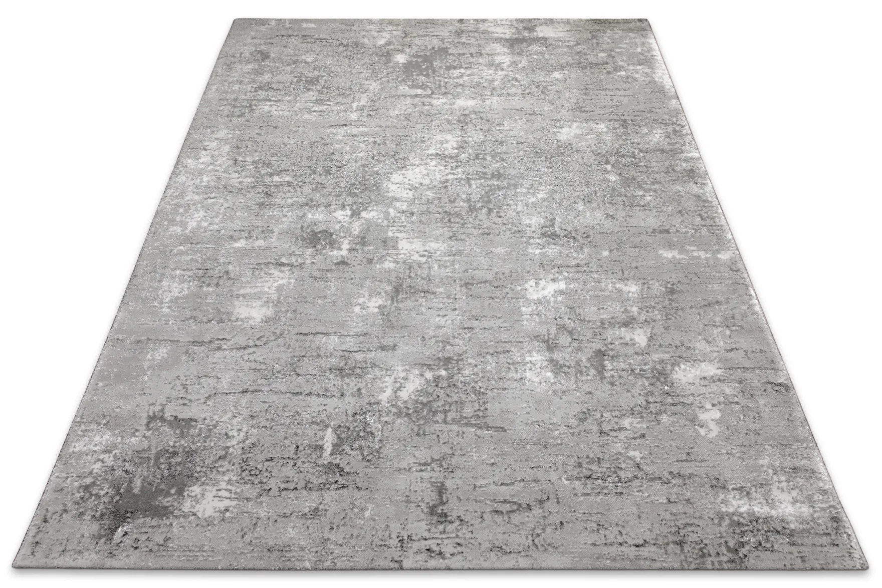 Esprit Kurzflorteppich Grau Silber "Feel Vintage 2.0"